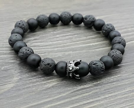 The Onyx Crown Bracelet
