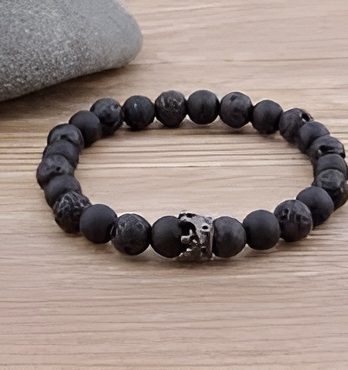 The Onyx Crown Bracelet