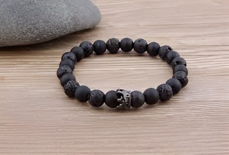 The Onyx Crown Bracelet - Image 2